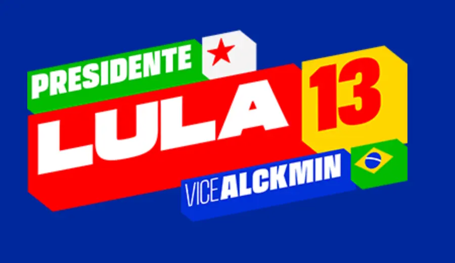 Presidente Lula 13 e vice Alckmin